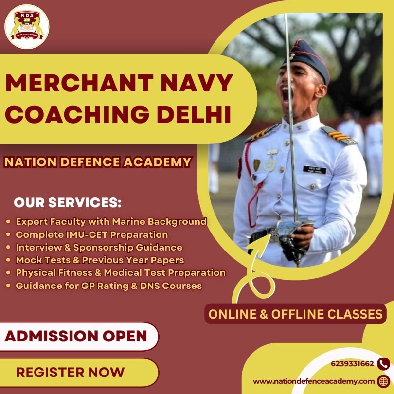 Best Merchant Navy Coaching in Delhi